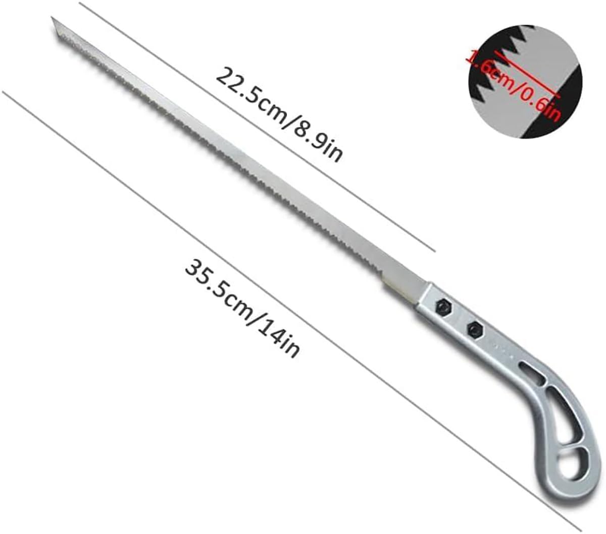 NewShark Portable Outdoor Hand Saw, Mini Camping & Gardening Saw