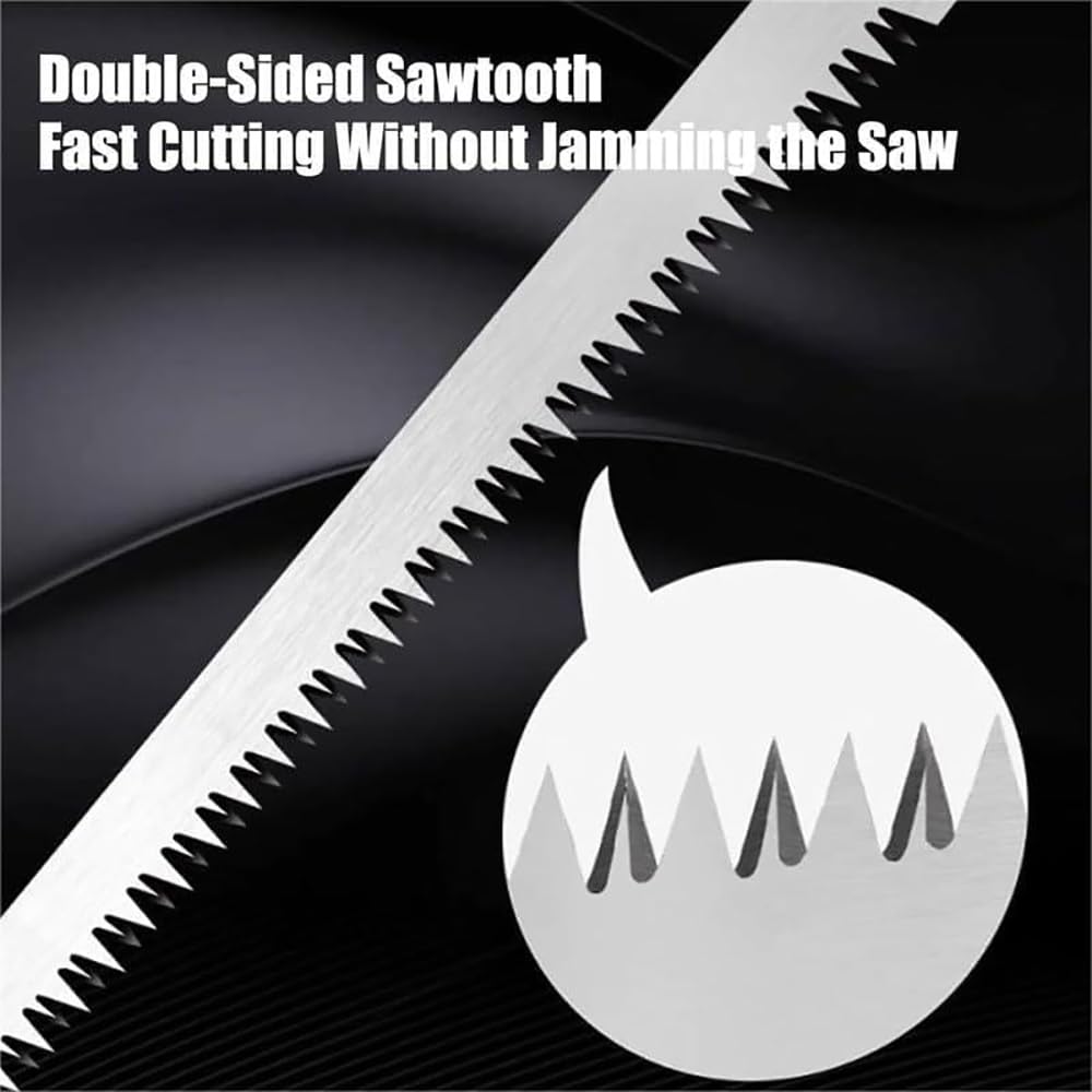 NewShark Portable Outdoor Hand Saw, Mini Camping & Gardening Saw