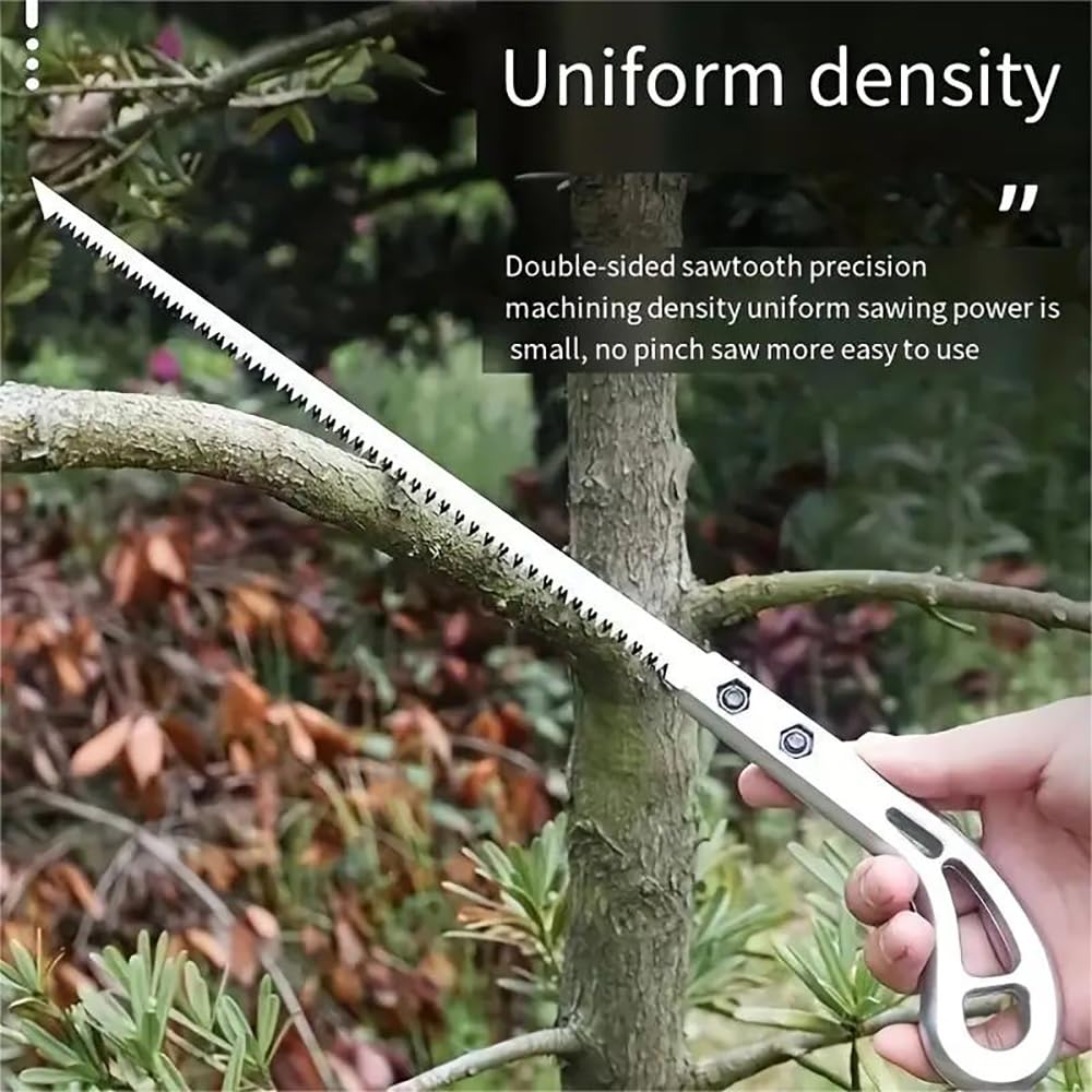 NewShark Portable Outdoor Hand Saw, Mini Camping & Gardening Saw