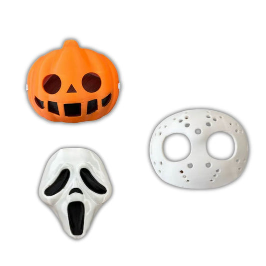 🎃 Kit 3 Halloween Toy Masks