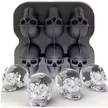 💀 Skull Ice Mold