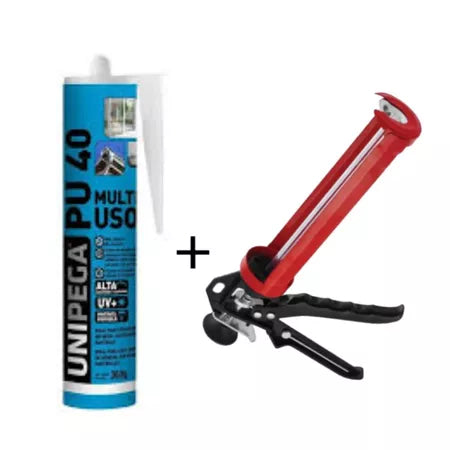 Adhesive for wall panels with applicator
